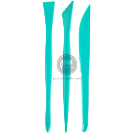 Bộ 3 dụng cụ tạo hình đất sét