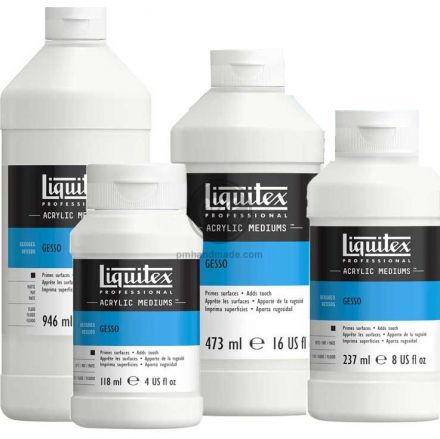 Liquitex gesso - Dung môi lót nền vải