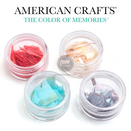 Combo 4 hộp lá vỏ sò trang trí resin màu prima