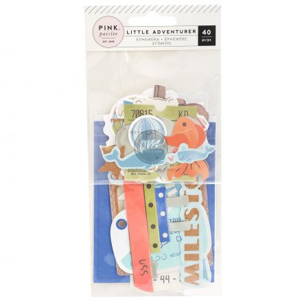 Bộ 40 hình cắt nhà thám hiểm nhỏ màu xanh #310753