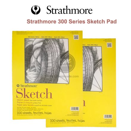 Tập giấy vẽ Strathmore Sketch 300 S size 11x14''