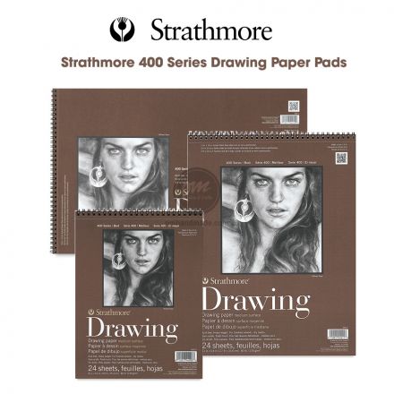 Tập giấy vẽ chì Strathmore drawing 400 Series