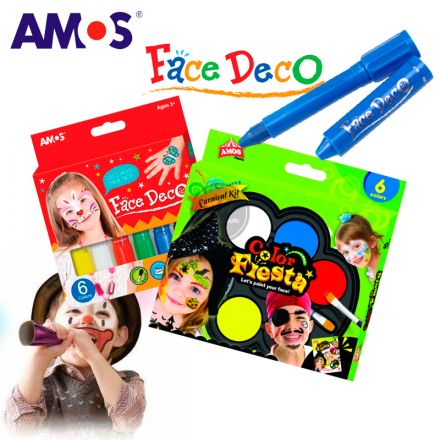 Màu vẽ mặt Face Decor AMOS