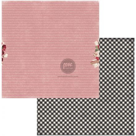 Giấy paper pad lẻ mẫu joyful christmas - music 12"x12"