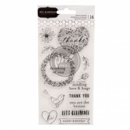 Dấu in trong mẫu heyhello (14 miếng)