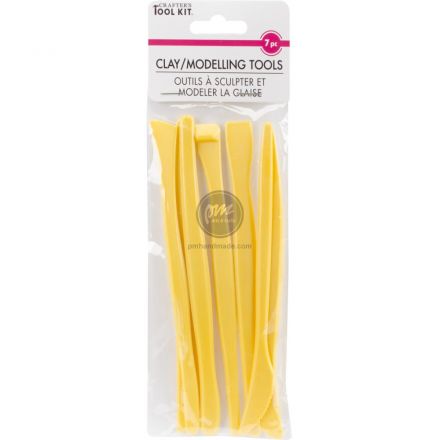 Bộ dụng cụ tạo hình đất sét 7 món hiệu Multicraft