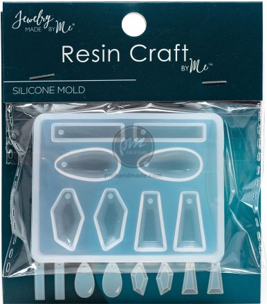 Bộ 8 khuôn resin hiệu Jewelry Made By Me