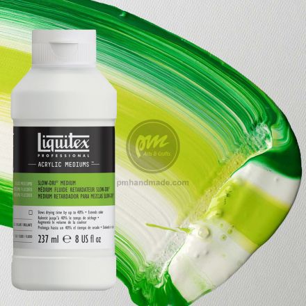 Dung môi làm lâu khô màu acrylic - Slow dri medium 236ml