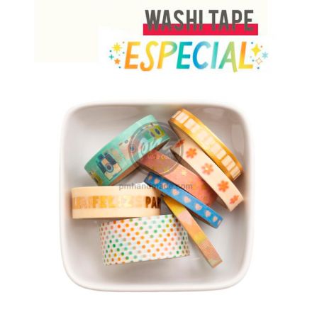 Gói băng keo Washi Tape chủ đề Obed Marshall Especial