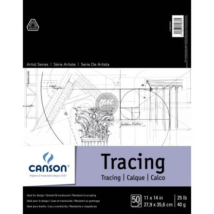 Tập giấy can Canson tracing size 11