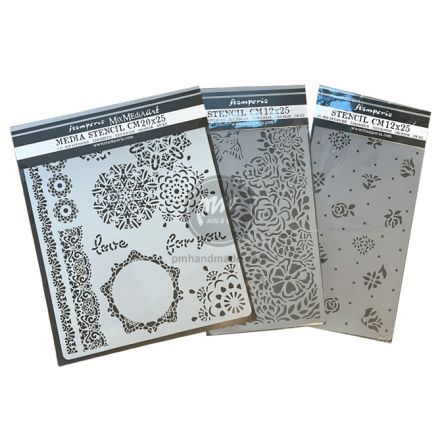 Khuôn vẽ stencil hiệu Stamperia