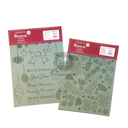 Stamperia Stencil mẫu Giáng Sinh