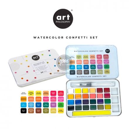 Bộ màu nước Prima confetti Set 24