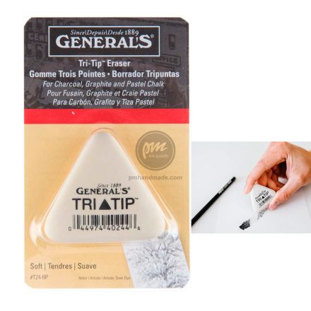 Tẩy chì mềm hình tam giác