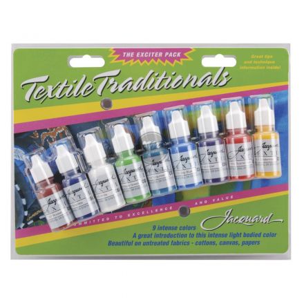 Màu vẽ vải Jacquard textile traditionals set 9