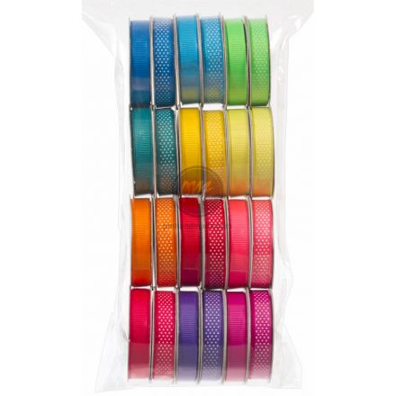 Ribbon vải in họa tiết