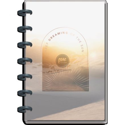 Sổ ghi chú a5 in chữ keep dreaming of the sun