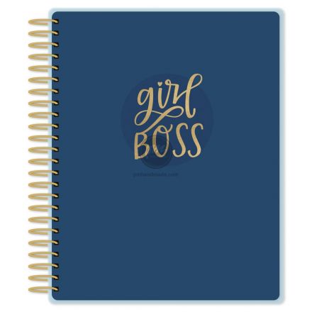 Sổ planner in chữ girl boss
