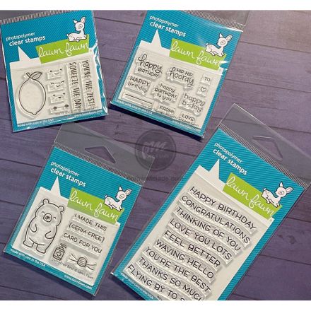 Bộ dấu in trong - Lawn Fawn Clear Stamps