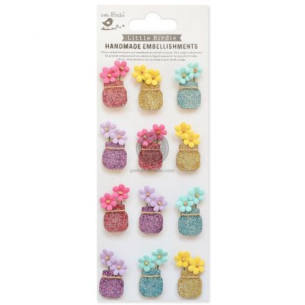 Sticker mẫu bình hoa