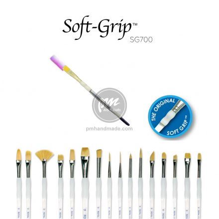 Cọ vẽ soft grip glaze wash