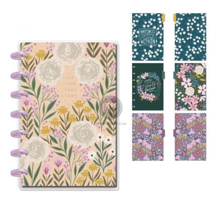 Sổ notebook mini mẫu made to bloom