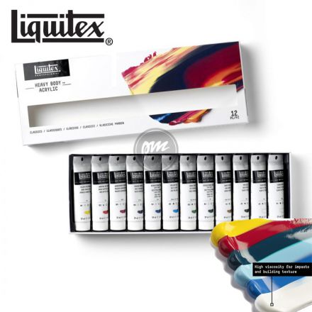 Liquitex professional heavy body set classic 12x59ml