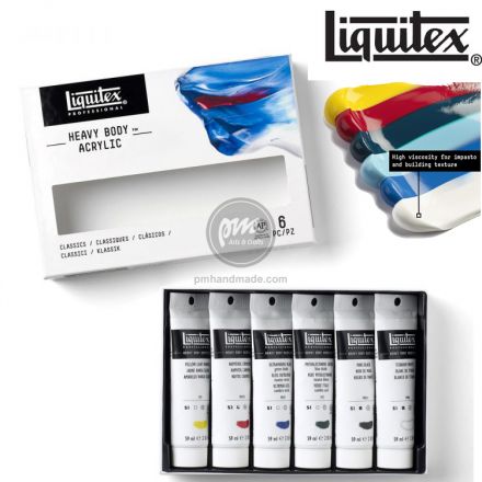 Liquitex professional heavy body set classic 6x59ml