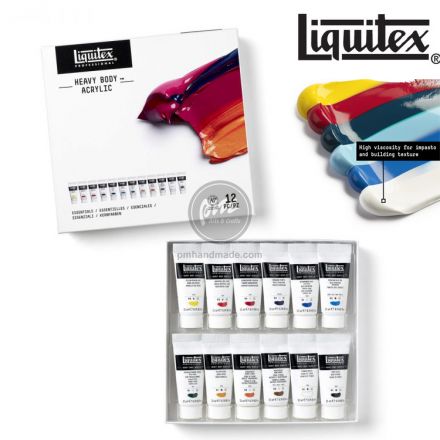 Liquitex professional heavy body set essentials 12x22ml