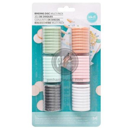 Bộ 54 khoen Disc màu trơn