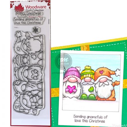 Dấu in trong mẫu Singles Christmas Gang