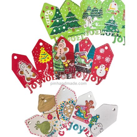 5 Tag trang trí quà Giáng Sinh handmade