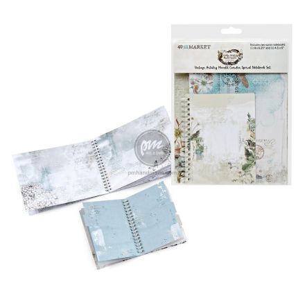 Combo 2 Quyển scrapbook Vintage Moonlit Garden
