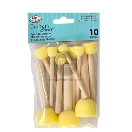 Set 10 cọ mút tròn Royal & Langnickel