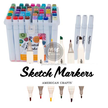 Bút lông màu 2 ngòi hiệu AC