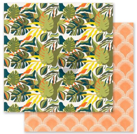 Giấy paper pad lẻ mẫu majestic and beautiful 12"x12"