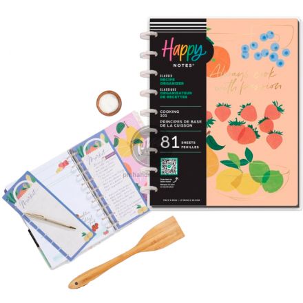 Sổ happy planner ghi công thức nấu ăn