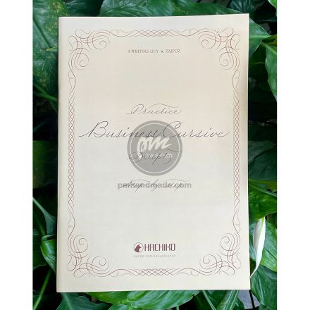 Sổ hướng dẫn viết thư pháp kiểu chữ bussiness