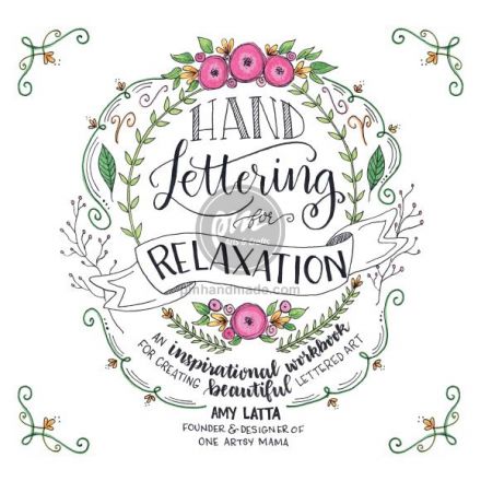 Sổ hướng dẫn viết và decor hand lettering 208 trang