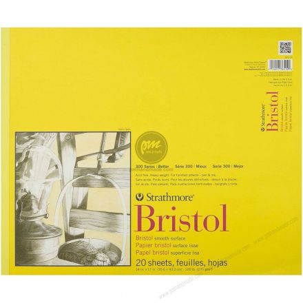 Giấy vẽ chì Strathmore smooth tờ lẻ