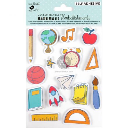 Hình dán sticker chủ đề Back to school