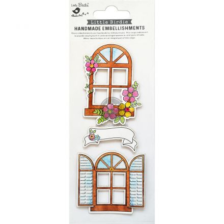 Hình dán sticker cửa sổ Little Birdie