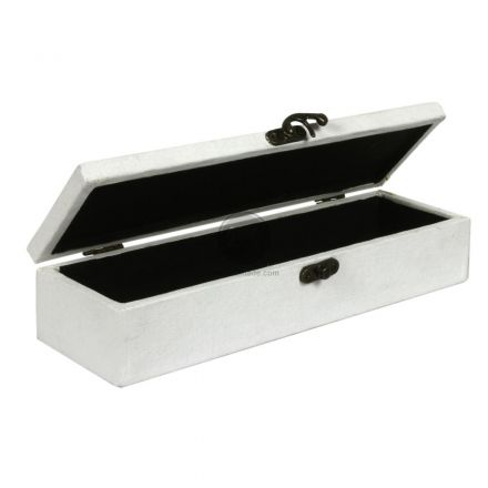 Hộp gỗ bọc canvas có khóa