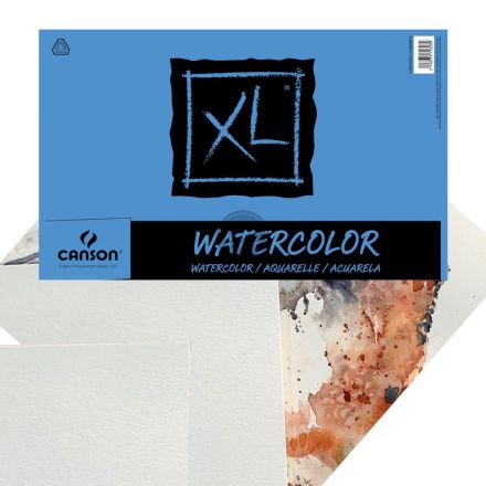 Giấy vẽ màu nước Canson XL Watercolor 45x61 cm - tờ lẻ