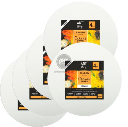 Tấm canvas tròn 230gsm