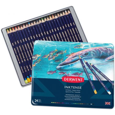 Bộ chì màu nước Derwent Inktense set 24