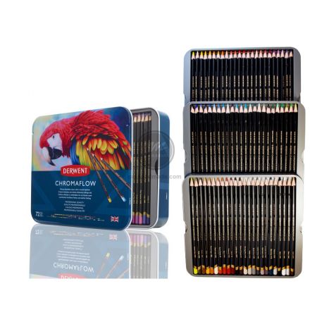 Bộ chì màu Derwent Chromaflow set 72