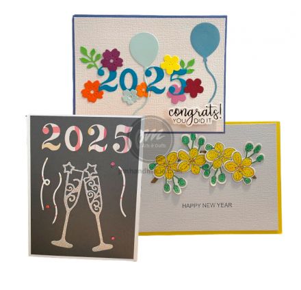 Thiệp handmade mừng năm mới size a5