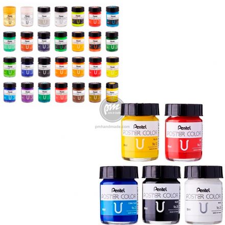 Màu poster pentel dạng hủ 30ml