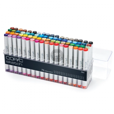 Bộ bút Copic sketch 72 màu set A